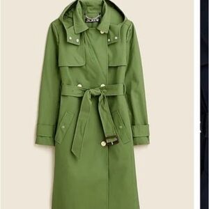 J. Crew - Icon Trench Coat - Utility Green - NBW